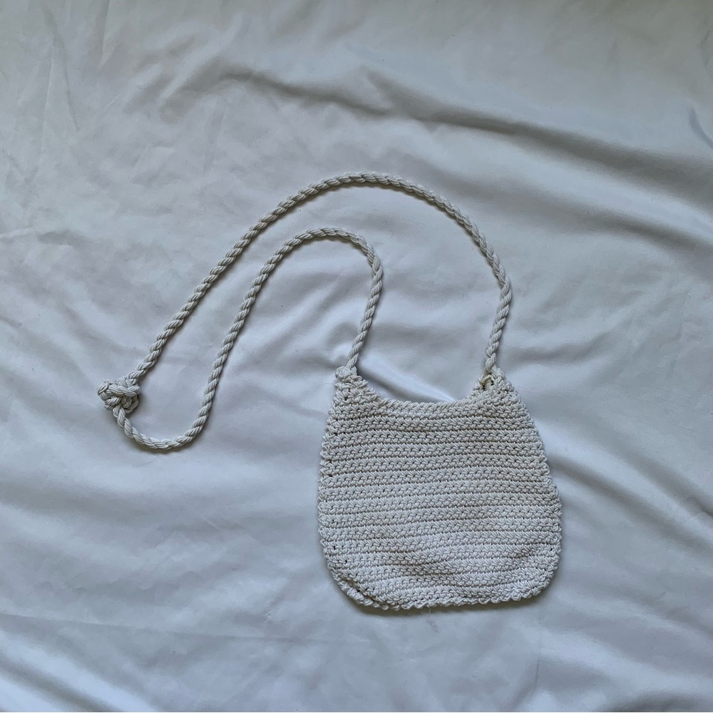 Crocheted Cross Body Purse